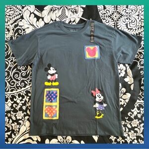 Disney Crochet Patch Tee Shirt NWT